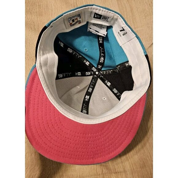 Tampa Bay Rays Sugar Skull Pinwheel Hat New Era 7 3/8 Cooperstown Cap - Picture 5 of 8